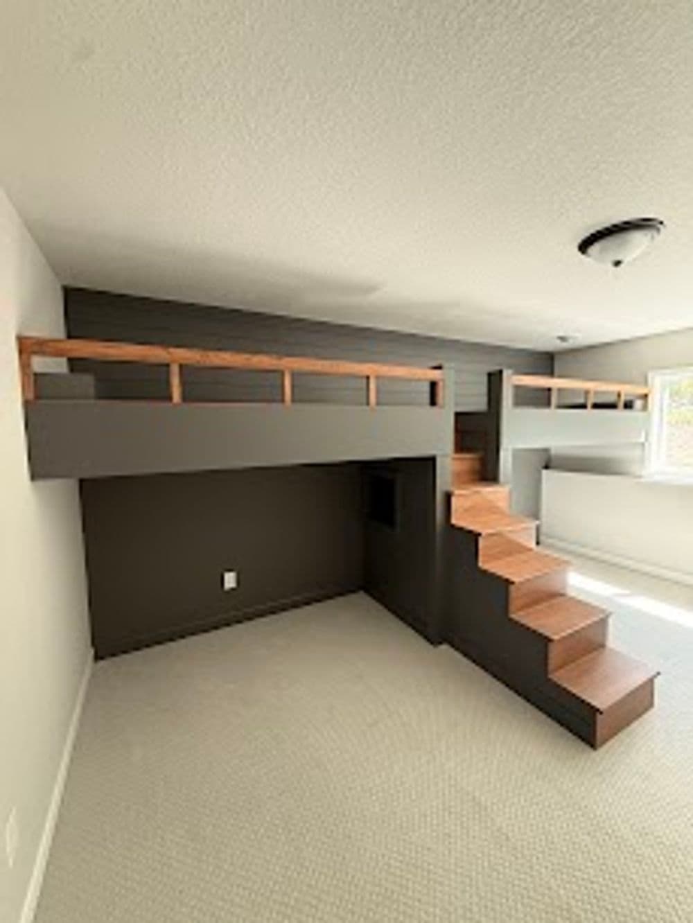 Custom Built-In Bunk Bed That Actually Works in Lakeville