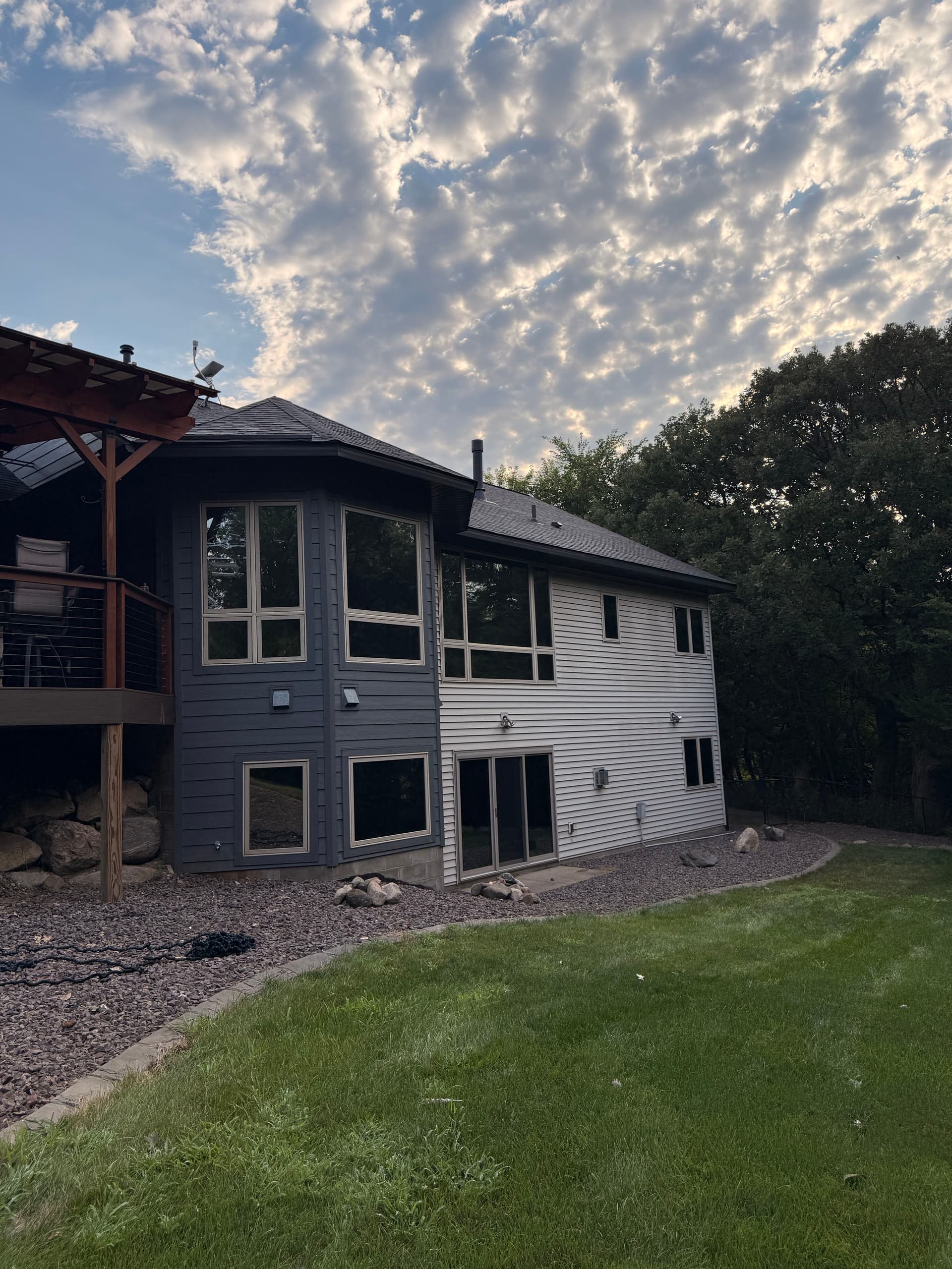 Gallery photos for Painting Soffits, Fascia, and Windows to Match New Exterior: Image #9