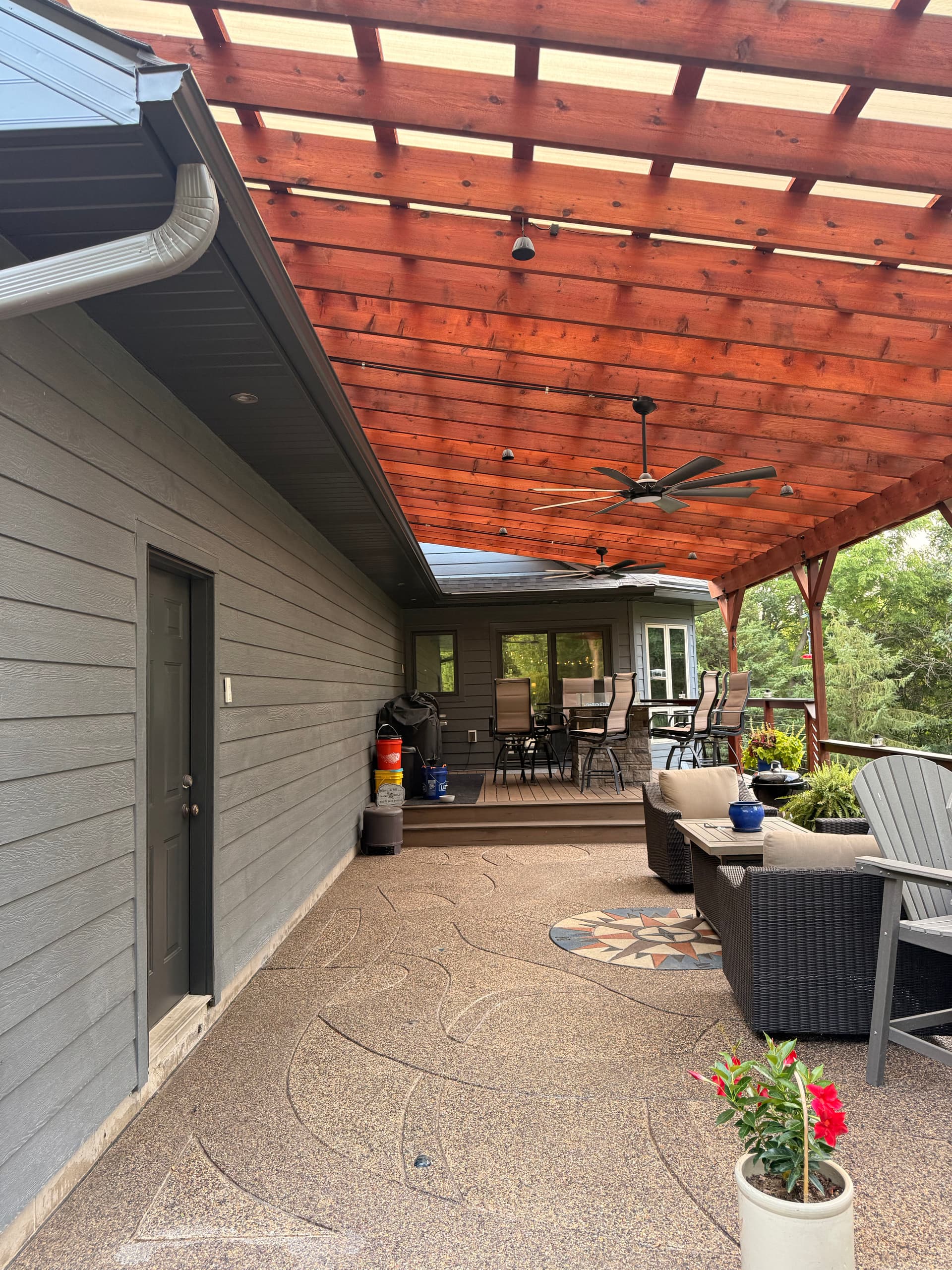 Gallery photos for Painting Soffits, Fascia, and Windows to Match New Exterior: Image #5