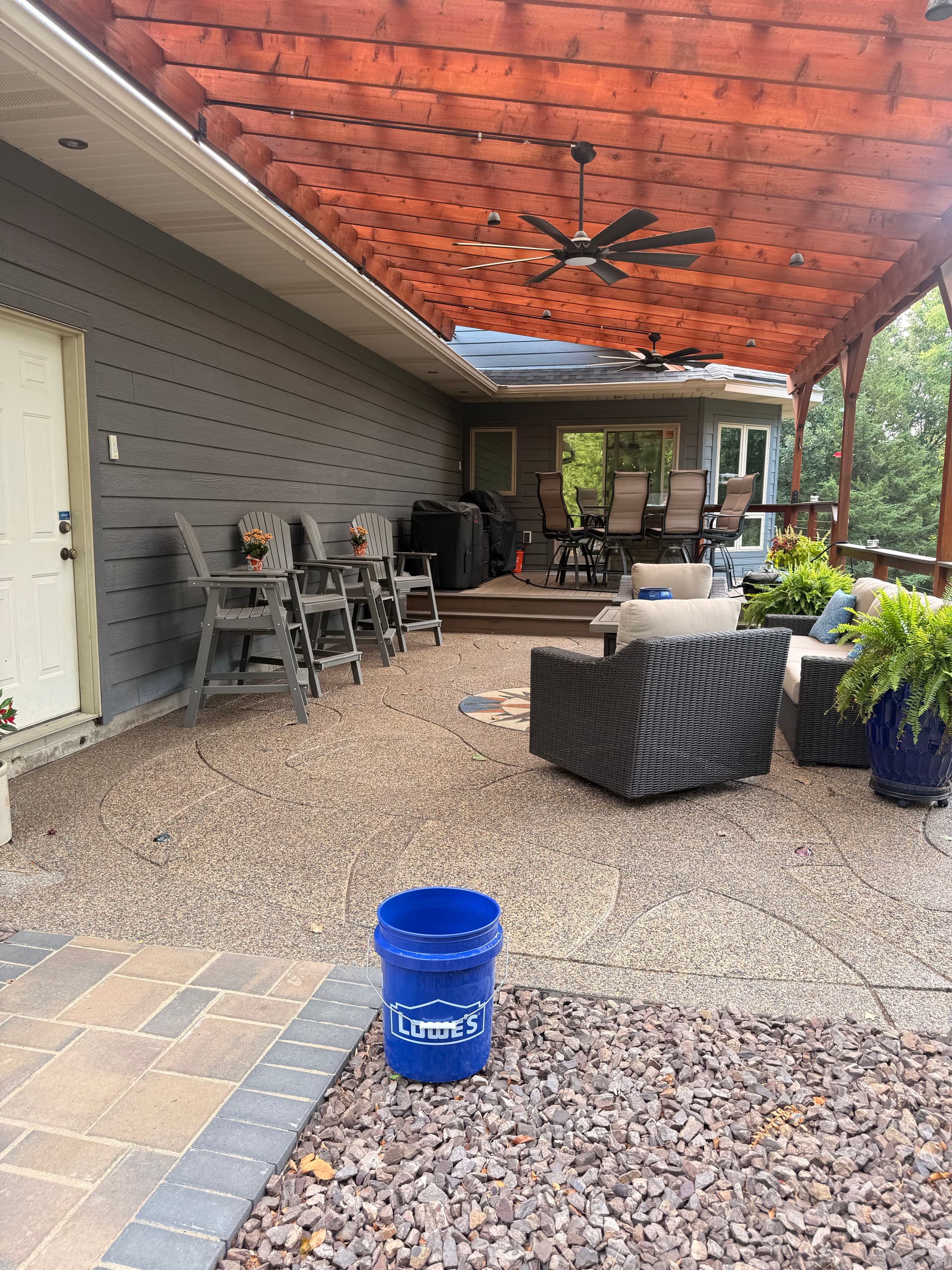 Gallery photos for Painting Soffits, Fascia, and Windows to Match New Exterior: Image #4
